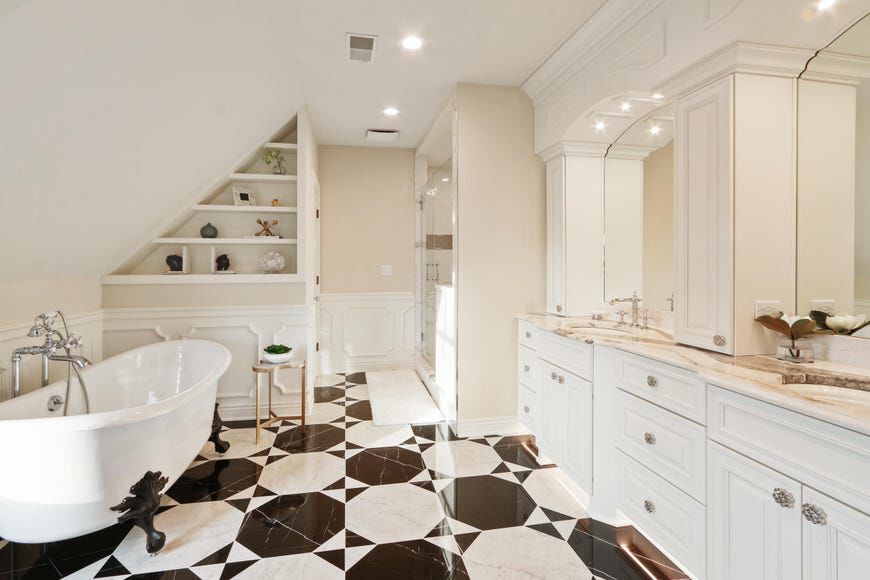 Master bathroom
